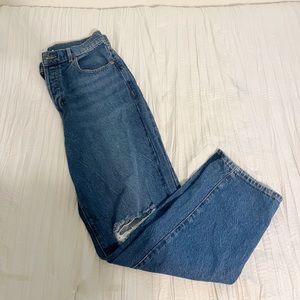 PACSUN Ripped High Waisted Jeans